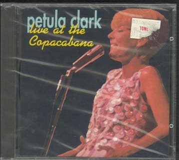 Petula Clark - Live At The Copacabana, Ophalen of Verzenden, Gebruikt