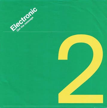 Electronic - Get The Message, Ophalen of Verzenden, Gebruikt