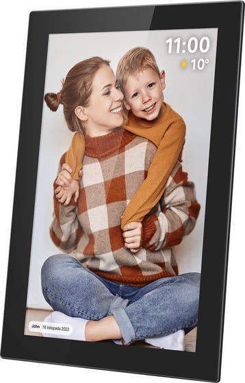 Krüger & Matz - KM1100 - Digitale fotolijst FRAMEO Wi-Fi 10, Verzenden, Nieuw