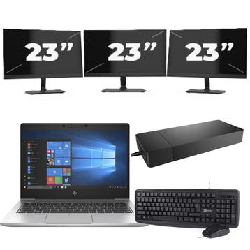HP EliteBook 735 G6 - AMD Ryzen 5 PRO 3500U - 13 inch - 8GB, Qwerty, Verzenden, 13 inch, Refurbished