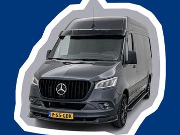 Zakelijke Lease |  Mercedes-Benz Sprinter 317 1.9 CDI L2H2 L, Automaat, Stof, Gebruikt, Euro 6