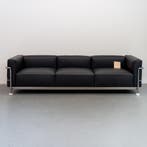2x Cassina Le Corbusier LC3 Bank 3-zits Nieuw!, Minder dan 75 cm, Ophalen of Verzenden, Rechte bank, Leer
