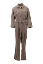 By-bar Jumpsuit in maat S Beige, By-bar, Verzenden, Zo goed als nieuw, Beige