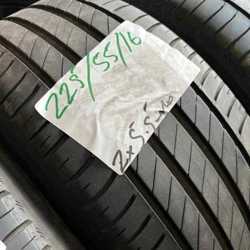 2 x Kleber 225-55-16 Zomerbanden 5,5mm, Gebruikt, 16 inch, Ophalen of Verzenden, Band(en)