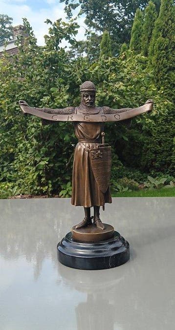 naar chiparus - sculptuur, Credo van D.H. Chiparus
