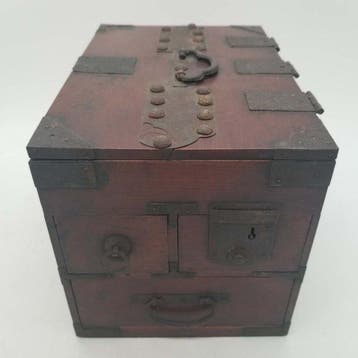 Ladekast - Hout - Japan - Kakesuzuri Writing Box