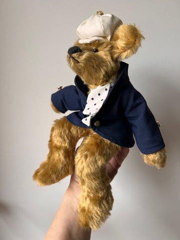 Artist teddybear - Speelgoed Matrozenbeer, Antiek en Kunst