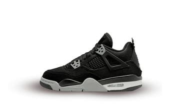 Air Jordan 4 Retro Black Canvas (GS), Kleding | Heren, Schoenen, Nieuw