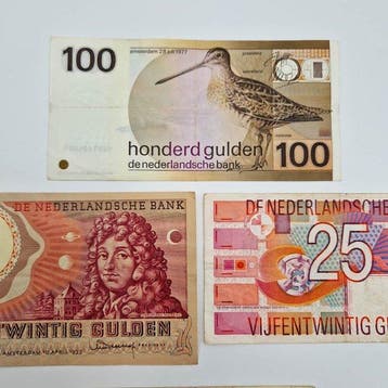 Nederland. - 4 banknotes - various dates - PL68, PL71, PL7,