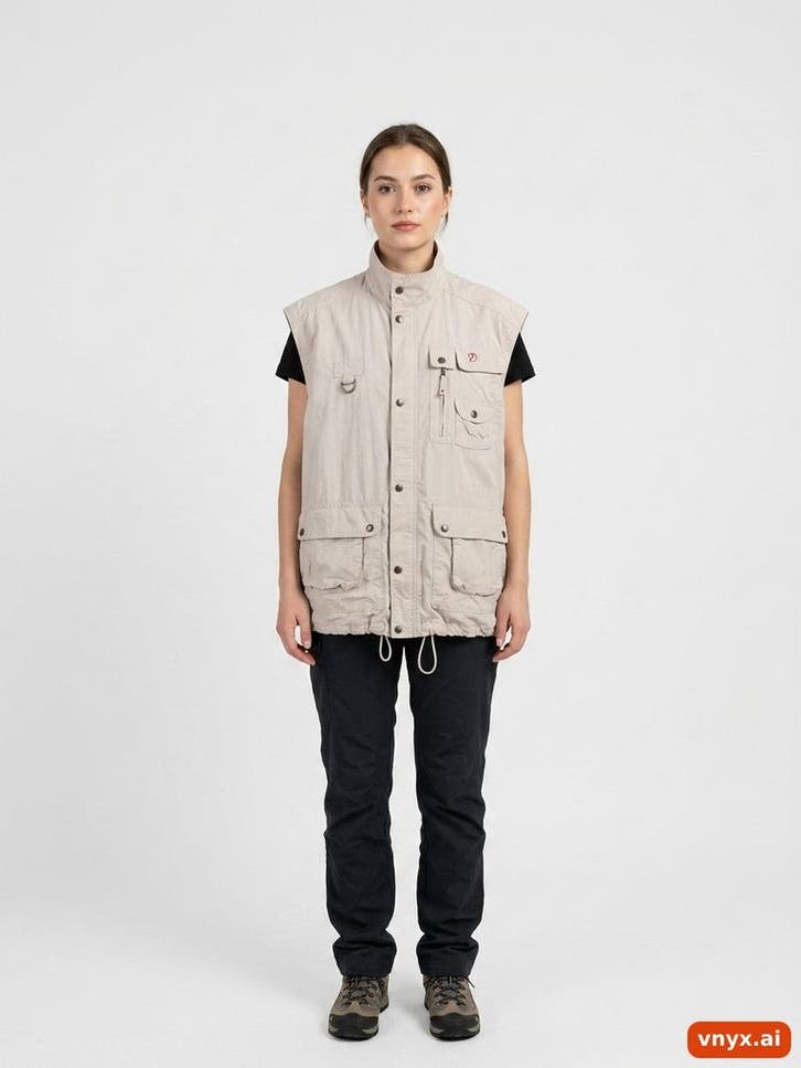Fjällräven Fleece bodywarmers Dames maat M Beige Vintage, Kleding | Dames, Truien en Vesten, Ophalen of Verzenden
