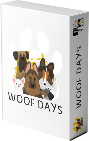 Woof Days - Kaartspel | Henmar Games - Kaartspellen, Verzenden, Nieuw