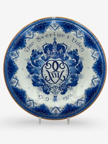 De Porceleyne Fles, Delft - Bord - Aardewerk