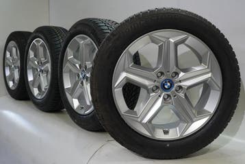 BMW X1 iX1 U11 BEV X2 iX2 U10 865 18 inch velgen Bridgestone, 18 inch, Gebruikt, Velg(en), Winterbanden