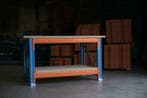 Robuuste werkbank, werktafel, inpaktafel ACTIEPRIJZEN!, Nieuw, 170 cm of meer