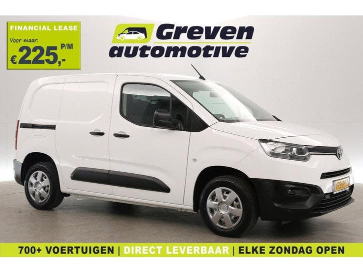 Toyota PROACE CITY 1.5 D-4D 102PK | Airco | Camera | 3, Auto's, Bestelauto's, Handgeschakeld, Diesel, Wit, Euro 6, Toyota