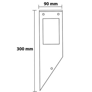 LED Tuinverlichting - Wandlamp Buiten - Kavy 1 - E27 Fitting, Tuin en Terras, Buitenverlichting, Nieuw, Ophalen of Verzenden, Hanglamp