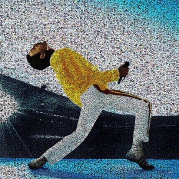 David Law - Crypto Freddy Mercury VIII - 2.0 - Format XL