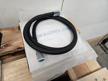 Brauer Black Edition doucheslang 150cm glad – mat zwart, Doe-het-zelf en Verbouw, Sanitair, Ophalen of Verzenden, Nieuw, Bad