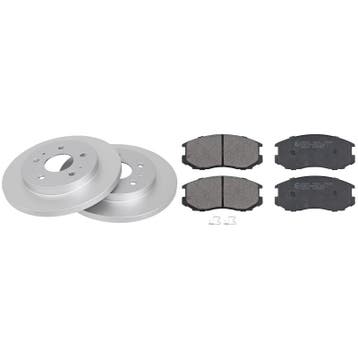 Voordeelpakket remschijven & remblokken Daihatsu Terios 1.3, Verzenden, Nieuw, Daihatsu