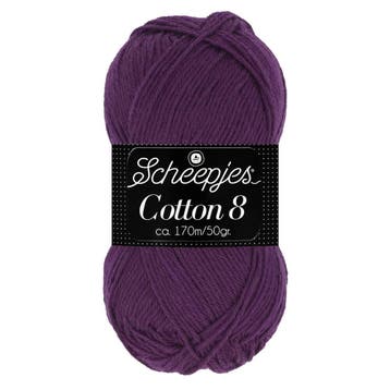 Scheepjes Cotton 8 - 721 - Haakgaren / Breigaren, Ophalen of Verzenden, Nieuw, Breien of Haken, Wol of Garen