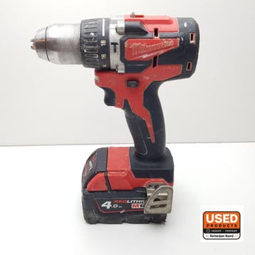Milwaukee M18 CBLPD – Slagboormachine, Verzenden, Gebruikt
