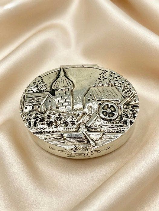 Doos - .835 zilver, Antiek en Kunst, Antiek | Goud en Zilver