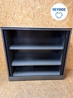 Ahrend roldeurkast - 110x120x45cm - antracietgrijs, Nieuw in verpakking