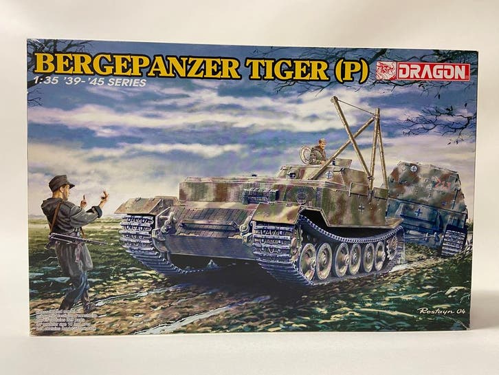 Bergepanzer Tiger (P), Hobby en Vrije tijd, Modelbouw | Auto's en Voertuigen, Verzenden