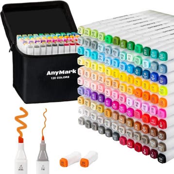 Manga Markers 120 kleuren | 33% Korting | Nieuw, Ophalen of Verzenden, Zo goed als nieuw, Potlood of Stift