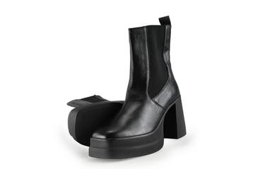 Sacha Chelsea boots in maat 42 Zwart, Verzenden, Zwart, Overige typen, Zo goed als nieuw