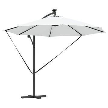 vidaXL Parasol 294 x 294 x 248 cm Polyester en Aluminium, Verzenden, Nieuw, 2 tot 3 meter
