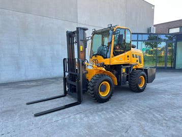 Veiling: Ruwterrein-heftruck Captok CK35 Diesel 2026, Zakelijke goederen, Machines en Bouw | Heftrucks en Intern transport, Ophalen