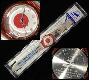 Official 1998 FIFA World Cup France Commemorative Watch by, Nieuw
