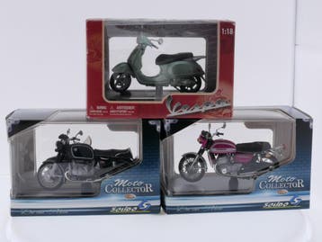 Schaal 1:18 Maisto en Solido 39540, 53454 en 84043 set mo..., Ophalen of Verzenden, Gebruikt, Overige typen
