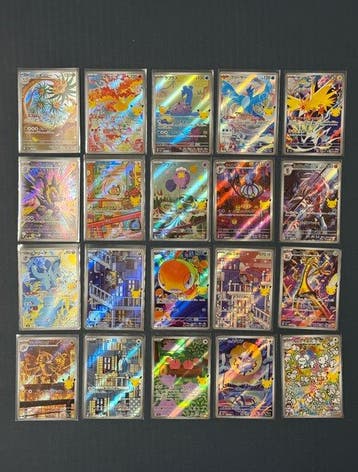 Pokémon - 20 Bulk kaarten 30th CELEBRATION Art Rare Complete, Nieuw