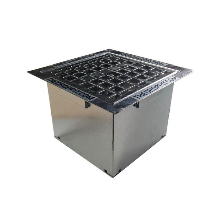 The DropPit Comfort asbaktegel 30x30 cm - verzinkt, Huis en Inrichting, Woonaccessoires | Prullenbakken, Nieuw, Verzenden