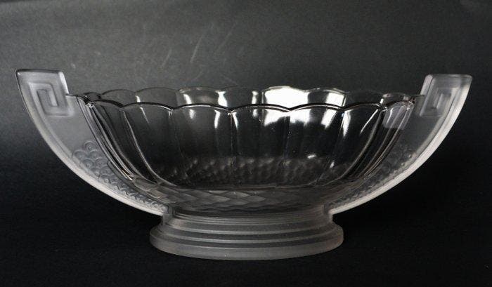 Val Saint Lambert - Charles Graffart - Kom - Glas, Antiek en Kunst, Kunst | Designobjecten
