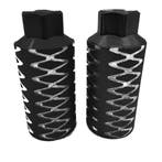 Voetsteunen Pegs Bmx Freestyle 110 Mm Alumunium Zwart 2, Ophalen of Verzenden, Nieuw, Hbs