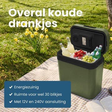 2dekans | Auronic Koelbox Elektrisch 12V en 230 volt - 20L -, Ophalen of Verzenden, Zo goed als nieuw