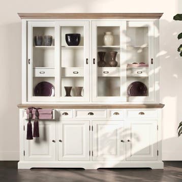 *WOONWINKEL* Tower Living Fleur Buffetkast Romantisch Wit L, Verzenden, Nieuw