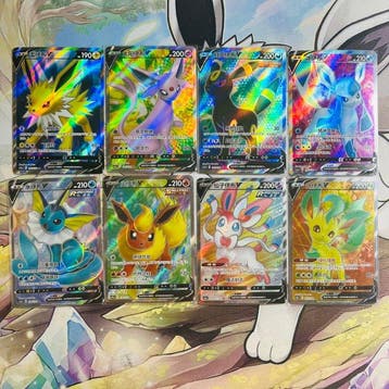 Pokémon - COMPLETE Eeveelutions FULL ART COLLECTION! 8/8 -, Nieuw