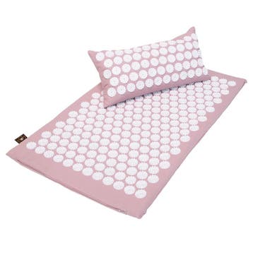 Set spijkermat en spijkerkussen oudroze - Lotus, Verzenden, Nieuw