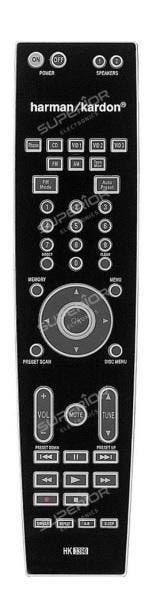 Afstandsbediening Harman kardon hk3390 hk3490, Audio, Tv en Foto, Ophalen of Verzenden, Nieuw, Universeel