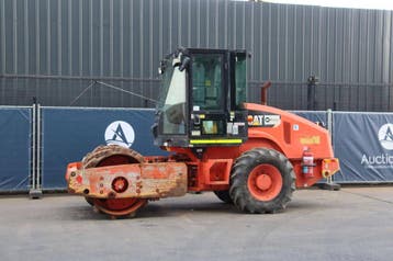 Veiling: Noppenwals Caterpillar CP44 Diesel 74.5kW 2011, Ophalen