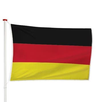 Duitse Vlag 40x60cm, Verzenden, Nieuw