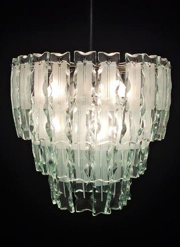 Plafondlamp - Kristal, Antiek en Kunst