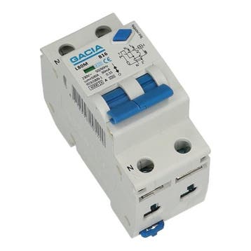 Gacia aardlekautomaat 1 polig + nul 16A B 30mA, Verzenden, Nieuw
