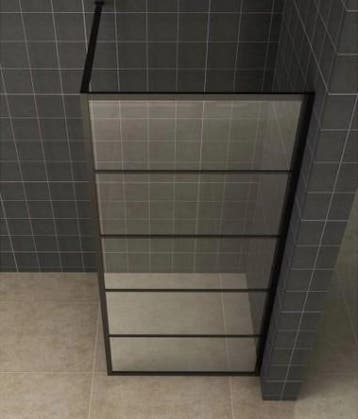Wiesbaden Horizon Inloopdouche met Raster – 120 x 200 cm – 8, Ophalen of Verzenden, Nieuw, Glas, Bad