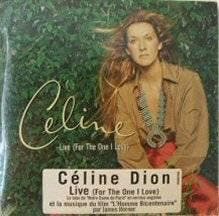 cd single card - Dion Celine - Live for the One I Love, Verzenden, Zo goed als nieuw, Rock en Metal