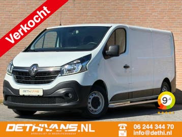 Renault Trafic 2.0dCi 145PK Lang / Cruisecontrol / Carplay /, Stof, Gebruikt, Renault, Wit